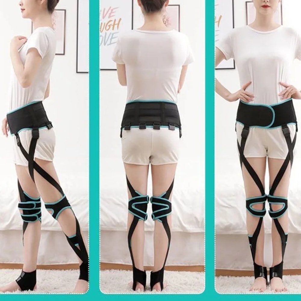 Adjustable Leg Alignment Correction Belt For OX Legs Knee Valgus Posture Support 1