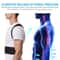 Adjustable Back Brace Posture Corrector With Lumbar Support Belt For Men And Women Breathable Shoul 2