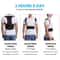 Adjustable Back Brace Posture Corrector With Lumbar Support Belt For Men And Women Breathable Shoul 4