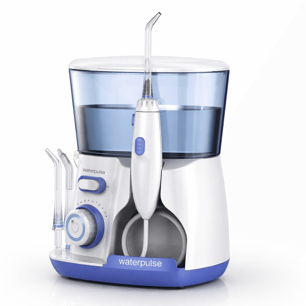 Waterpulse Electric Water Flosser For Teeth Cleaning Oral Irrigator With Pressure Levels 0