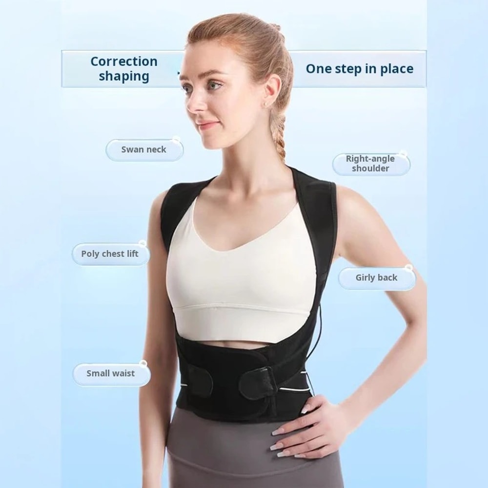 Adjustable Posture Corrector Brace With Thoracic Support For Neck Shoulder Pain Relief And Back Ali 1