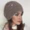Double Layer Winter Knit Beanie With Ear Protection Soft Warm Womens Stacking Hat 4