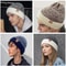 Unisex Two Tone Fur Lined Beanie Thermal Knit Winter Hat Warm Stretch Fit Cap For Men And Women 4