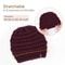 Satin Lined Cable Knit Winter Beanie For Women Soft Slouchy Warm Hair Friendly Hat 3