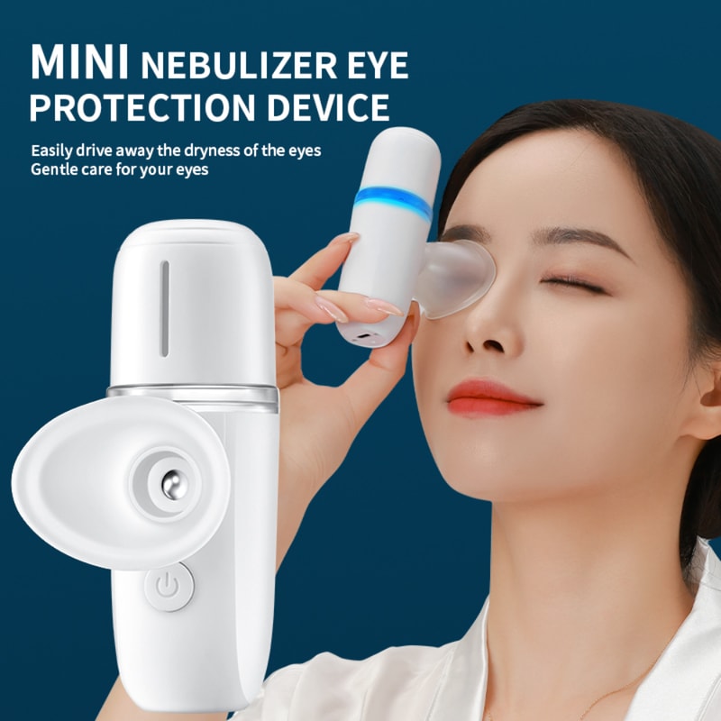 Portable Heated Eye Steamer For Dry Eye Relief Mini Eye Mister Nano Mist Moisturizing Eye Care Devi 3