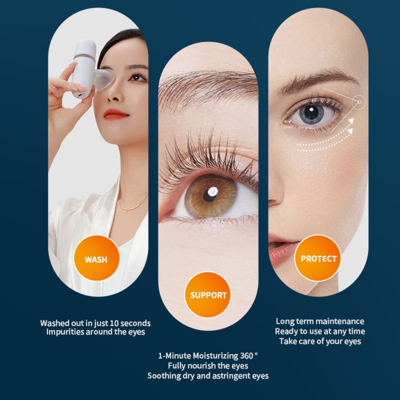 Portable Heated Eye Steamer For Dry Eye Relief Mini Eye Mister Nano Mist Moisturizing Eye Care Devi 2