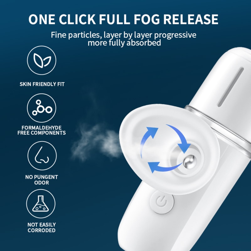 Portable Heated Eye Steamer For Dry Eye Relief Mini Eye Mister Nano Mist Moisturizing Eye Care Devi 1