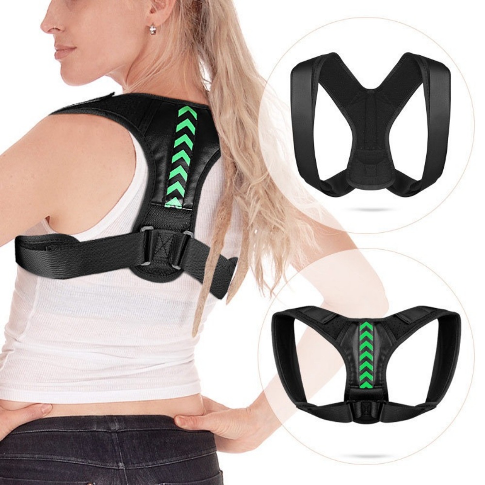 Adjustable Posture Corrector Brace With Clavicle Support Breathable Upper Back Brace For Daily Post 2