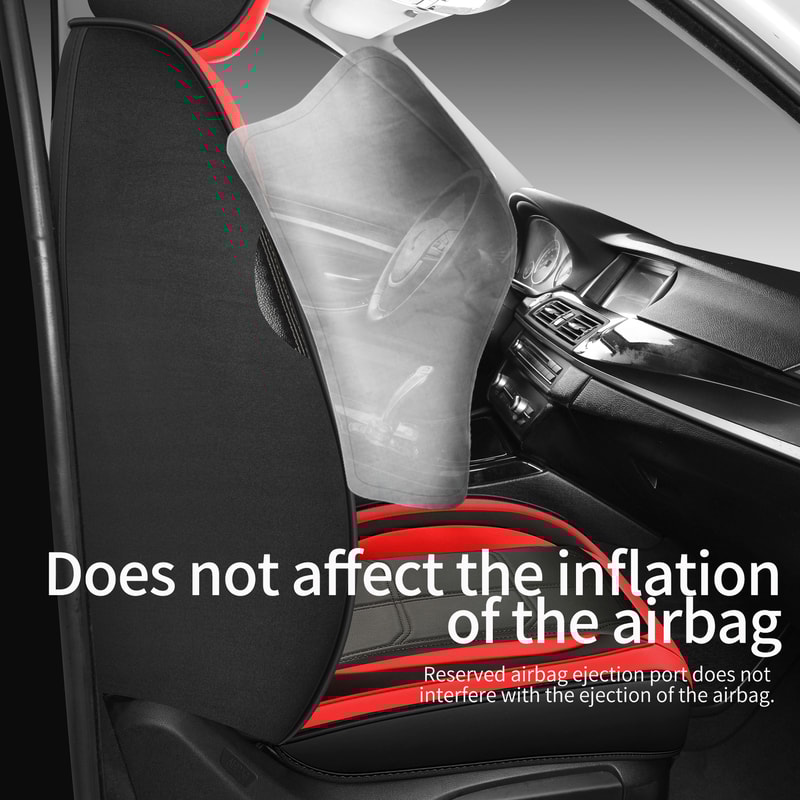 Luxury Universal Car Seat Cover PU Leather Soft Cushion Protector All Season Car Seat Protector Pad 1