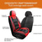 Luxury Universal Car Seat Cover PU Leather Soft Cushion Protector All Season Car Seat Protector Pad 3