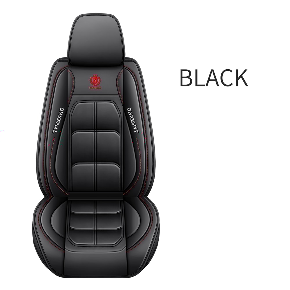 Luxury Universal Car Seat Cover PU Leather Soft Cushion Protector All Season Car Seat Protector Pad 10