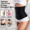 Adjustable Neoprene Waist Trainer For Women Double Belt Workout Cincher With Zipper Tummy Control A 4