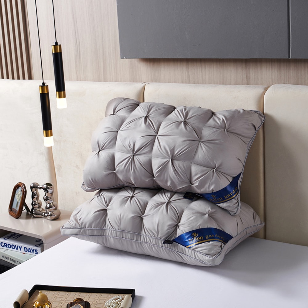 Luxury Hotel Quality Bed Pillows Soft Supportive Sleeping Pillows For Side Back And Stomach Sleeper 1