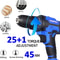 Cordless Drill Driver Kit Compact Electric Power Drill For DIY Repairs And Home Projects 3