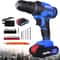 Cordless Drill Driver Kit Compact Electric Power Drill For DIY Repairs And Home Projects 6