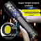 Rechargeable Tactical Flashlight With Long Range Beam And USB C Emergency Spotlight 2