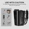 Car Power Inverter Fast Charger With Dual PD USB and 2 AC Outlets for Travel and Road Trips