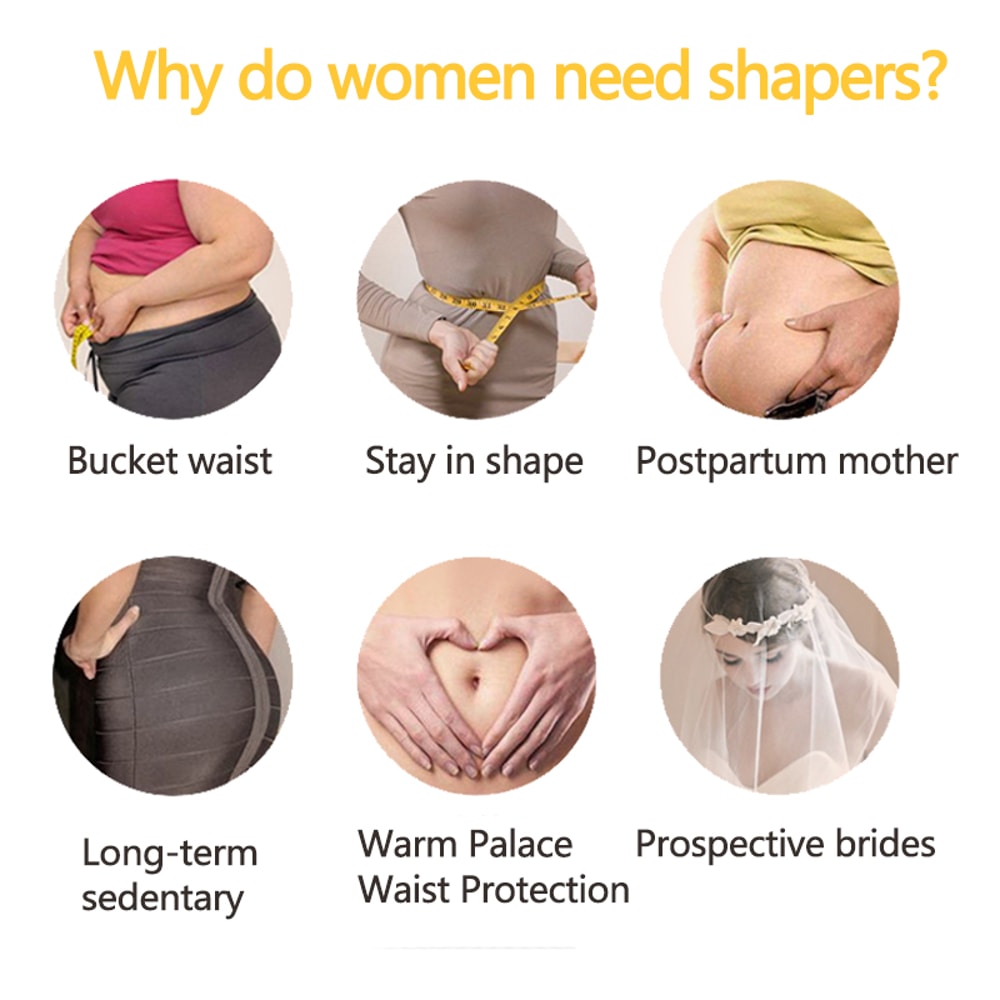 Women Slimming Waist Trainer Belt Tummy Control Body Shaper Corset With Adjustable Hooks 3