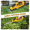 2in1 Cordless Hedge Trimmer Electric Grass Shears Handheld Shrub Trimmer Kit For Garden Lawn Edging 1