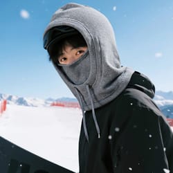 winter balaclava ski mask windproof thermal fleece face cover for outdoor riding, cycling and snow sports