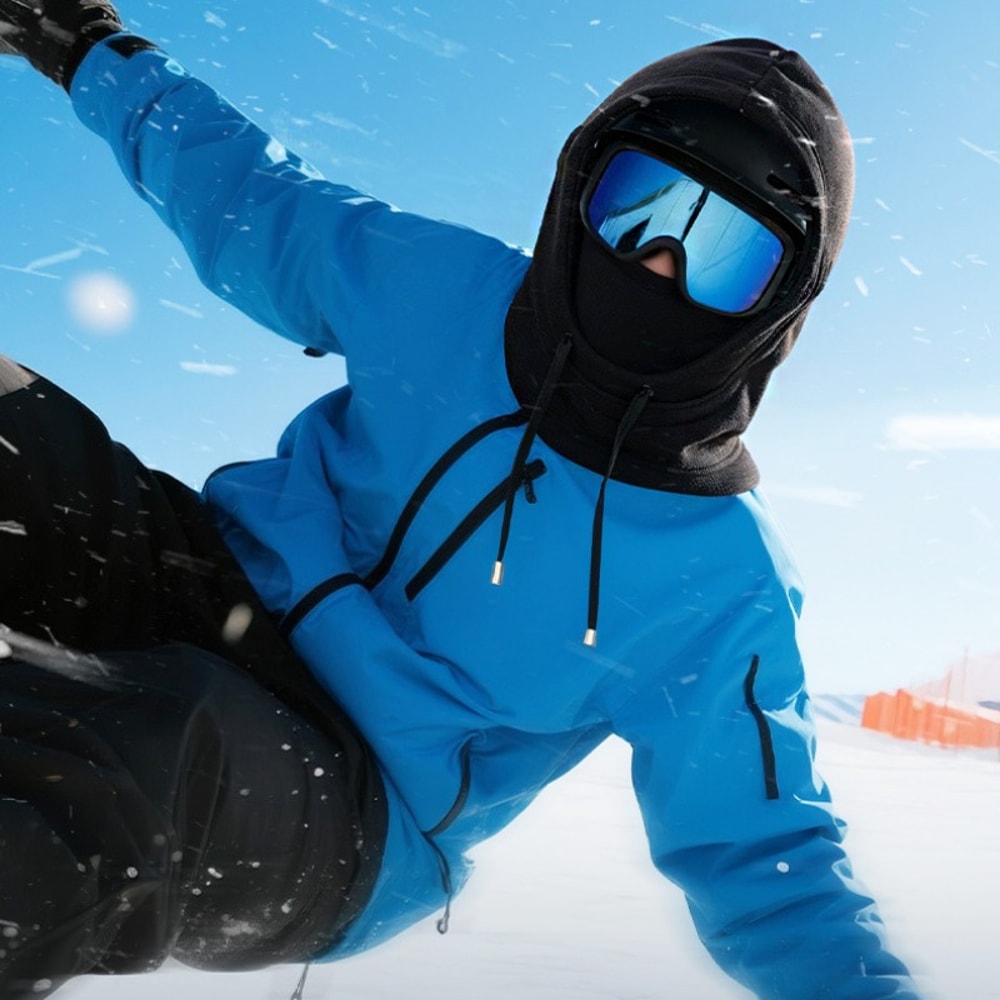 Winter Balaclava Ski Mask Windproof Thermal Fleece Face Cover For Outdoor Riding Cycling And Snow S 3