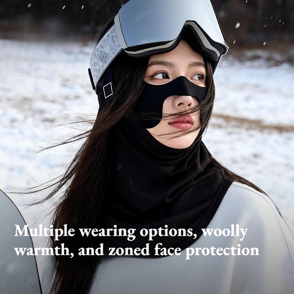 ArcticShield Thermal Ski Mask Windproof Fleece Balaclava Face Mask With Anti UV Breathable Full Fac 3