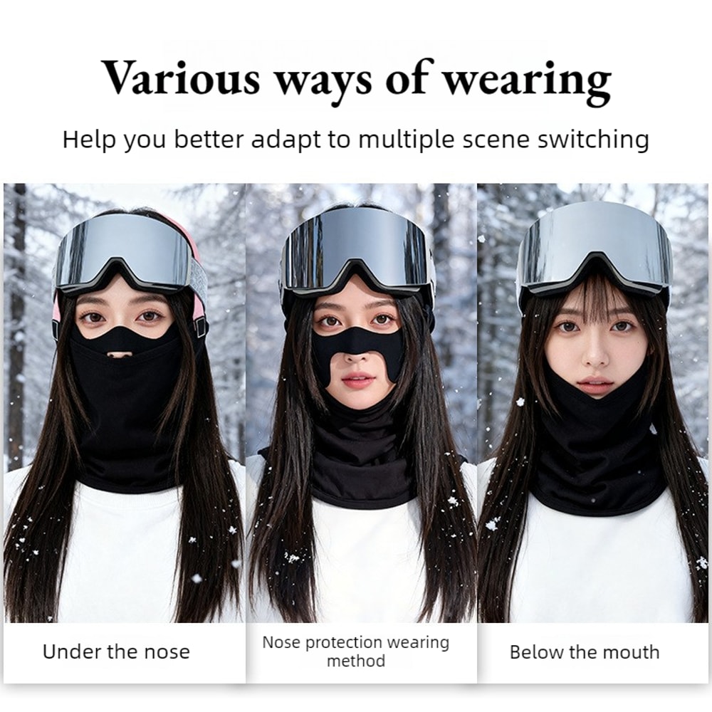 ArcticShield Thermal Ski Mask Windproof Fleece Balaclava Face Mask With Anti UV Breathable Full Fac 5
