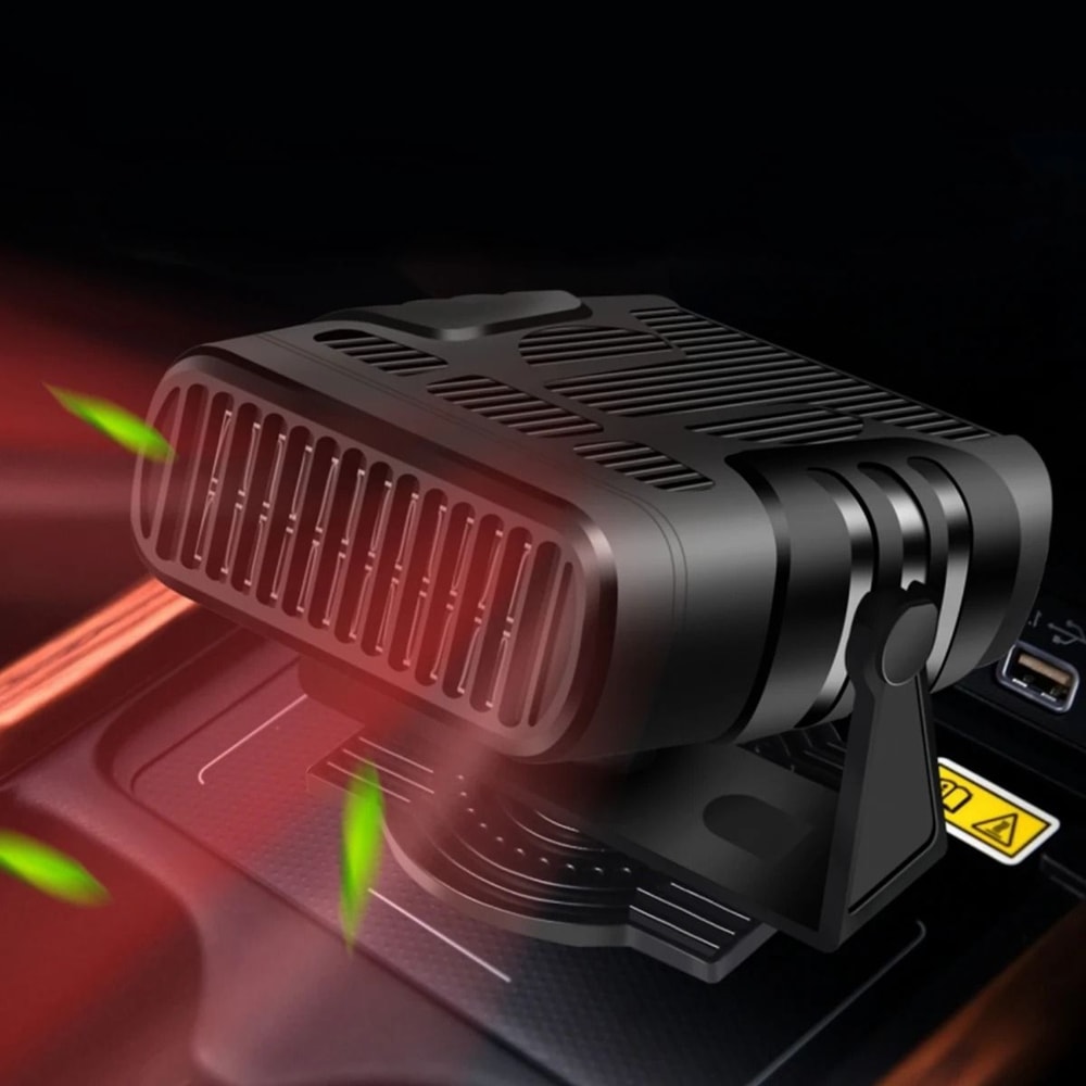 2 In 1 Portable Car Heater Fan Windshield Defroster And Cooling Car Defogger Electric Demister 0