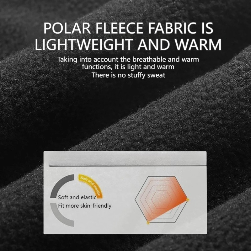 Windproof Polar Fleece Winter Neck Gaiter Face Mask For Skiing Cycling Hiking Cold Weather Protecti 3