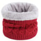 Unisex Winter Neck Warmer Scarf Breathable Polyester Neck Gaiter Windproof Cold Weather Accessory 3