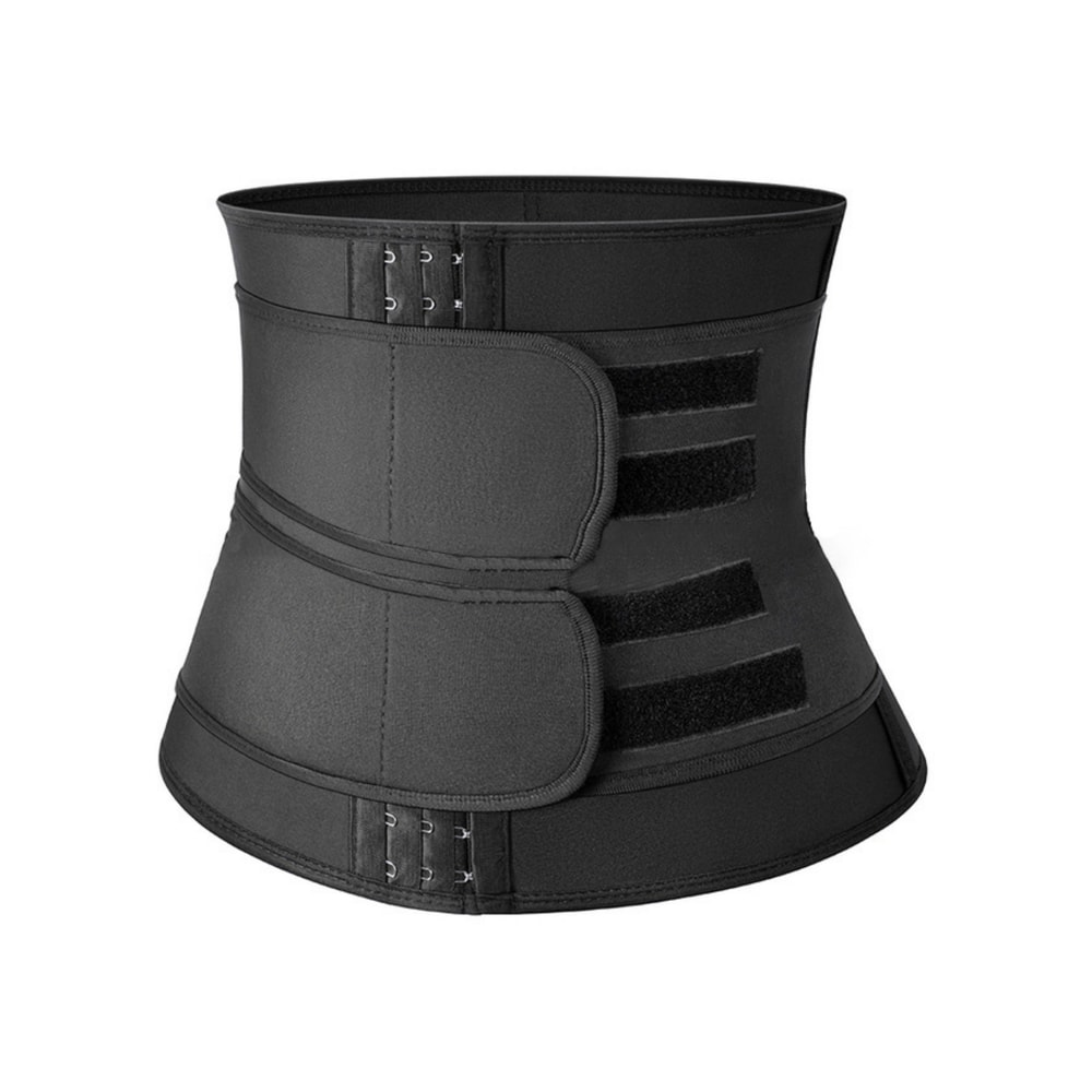 Double Belt Postpartum Waist Trainer Belt Adjustable Triple Hook Tummy Control Fitness Shaper For W 2