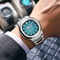 Classic Square Dial Mens Quartz Watch Waterproof Luminous Date Business Wristwatch For Modern Style 4