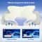 Cooling Ergonomic Neck Support Pillow Memory Foam Cervical Pillow For Pain Relief And Deep Sleep Co 1
