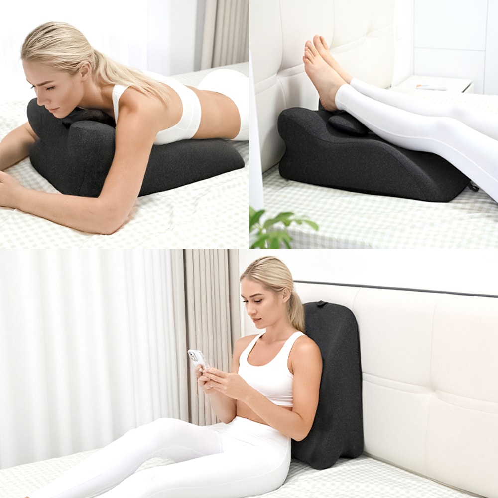 Ergonomic Prone Sleeping Pillow For Phone Use And Reading Multifunctional Lying Bed Support Pillow 5