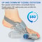 Adjustable Bunion Corrector Rotatable Toe Separator Hallux Valgus Straightener Brace For Men And Wo 3