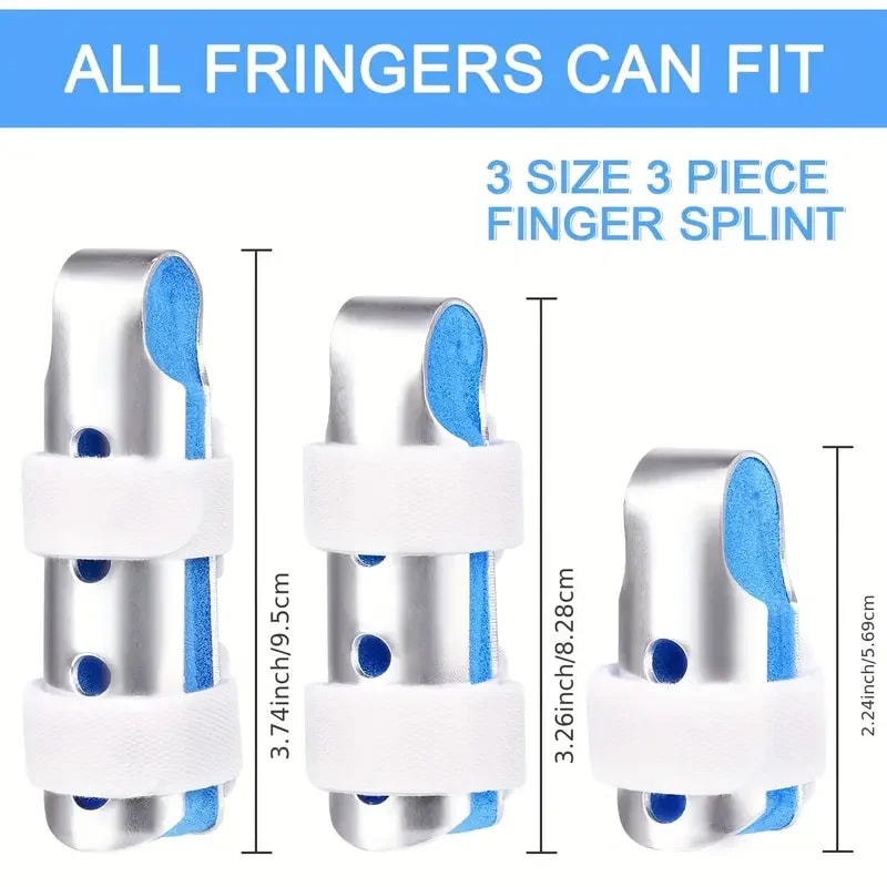 Adjustable Finger Splint Support Brace For Arthritis Relief And Broken Finger Stabilization 5