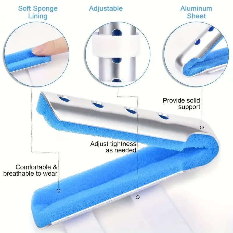 Adjustable Finger Splint Support Brace For Arthritis Relief And Broken Finger Stabilization 1