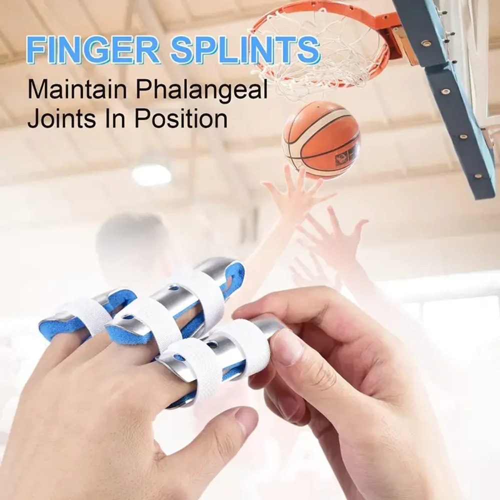 Adjustable Finger Splint Support Brace For Arthritis Relief And Broken Finger Stabilization 4