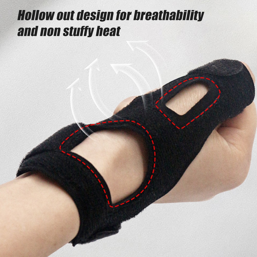 Waterproof Thumb Support Brace Adjustable Thumb Stabilizer Splint For Pain Relief And Daily Protect 4