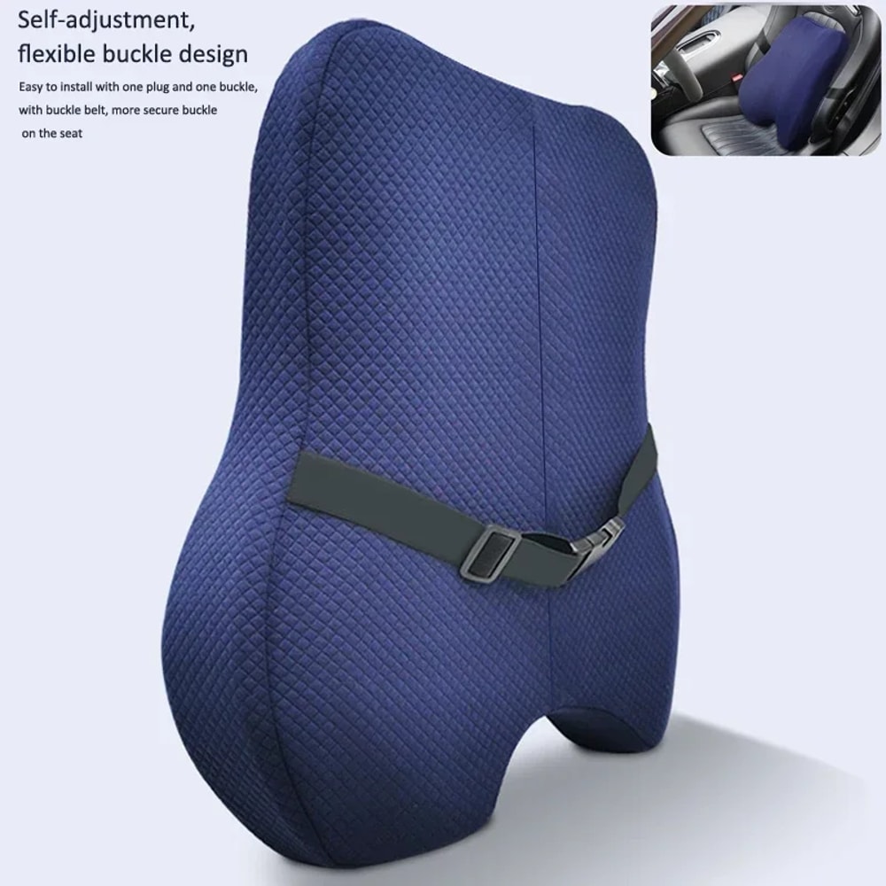 Orthopedic Memory Foam Seat Cushion Set With Coccyx Support Cushion And Lumbar Support Cushion 4