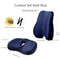 Orthopedic Memory Foam Seat Cushion Set With Coccyx Support Cushion And Lumbar Support Cushion 12