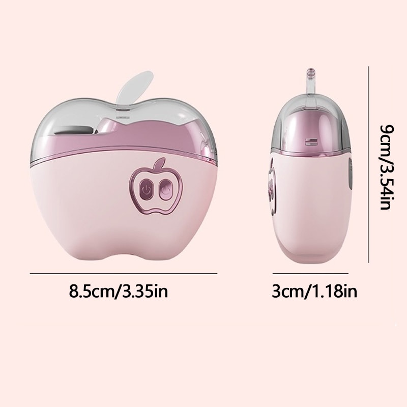 Rechargeable Electric Nail Clipper With Dust Collector Low Noise Automatic Nail Grinder For Adults 5