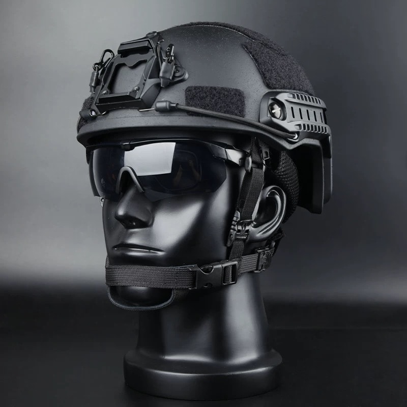 Fiberglass Tactical Helmet With Wendy Suspension System Lightweight Riot Training And Outdoor Prote 0