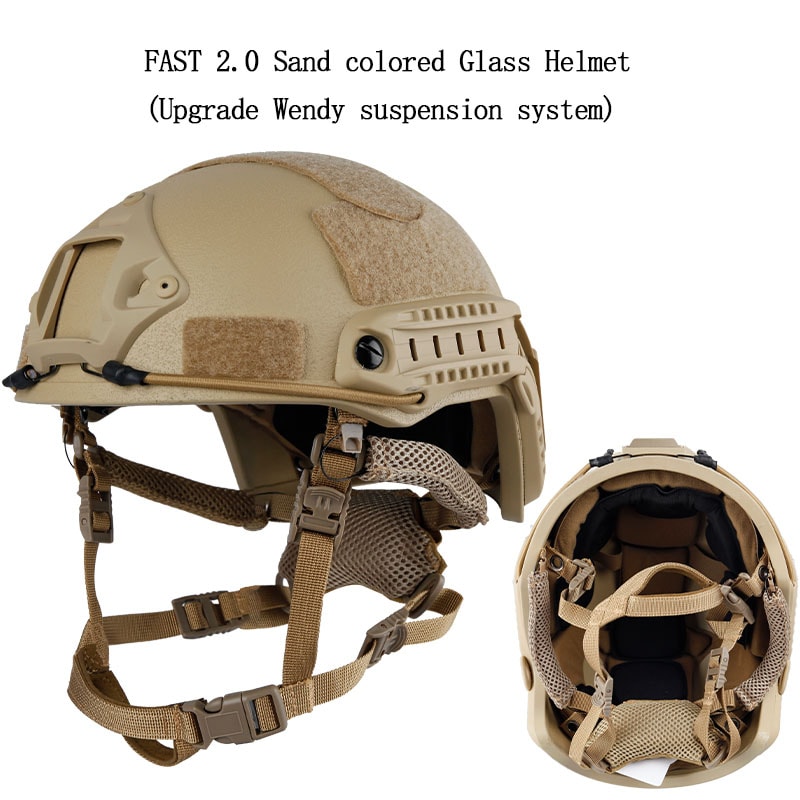 Fiberglass Tactical Helmet With Wendy Suspension System Lightweight Riot Training And Outdoor Prote 5