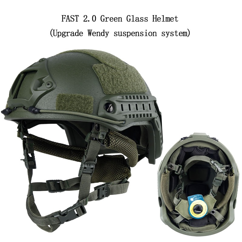 Fiberglass Tactical Helmet With Wendy Suspension System Lightweight Riot Training And Outdoor Prote 6