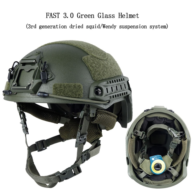 Fiberglass Tactical Helmet With Wendy Suspension System Lightweight Riot Training And Outdoor Prote 9