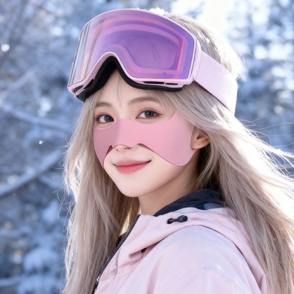 Windproof Anti Frost Nose Patch Winter Face Mask Thermal Cycling Ski Cold Protection Cover 4