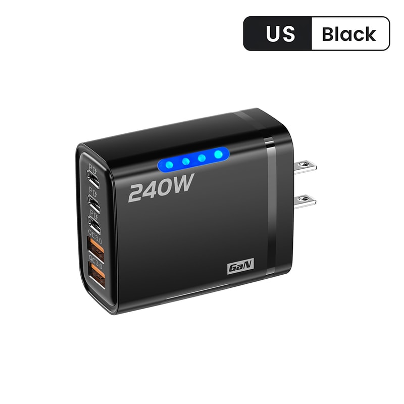 5 Port USB C PD Charger Fast Charging Adapter Multi Device Quick Charge 30 Wall Plug For Phone Tabl 6