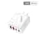 4 Port USB C PD Charger Fast Charging Multiport Adapter With Quick Charge 30 Smart Safety Protectio 5