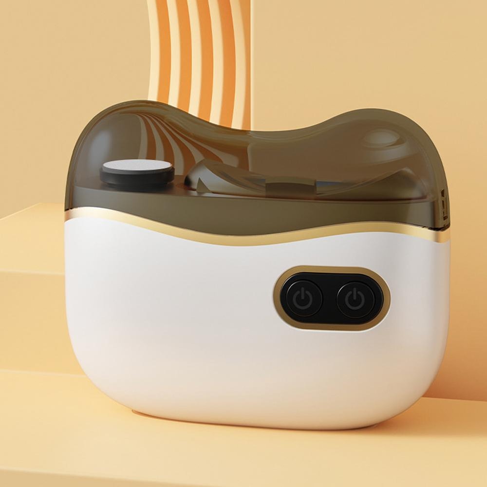 Electric Automatic Nail Clipper Rechargeable Nail Trimmer And Polisher For Baby And Seniors 2